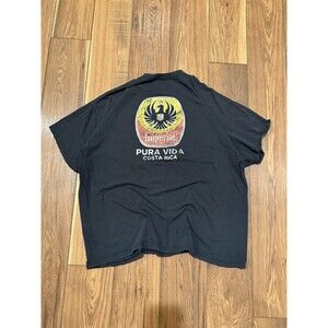 Vintage 90s Imperial Beer Cerveza Pura Vida T-Shirt Mens XL Thrashed Faded Promo
